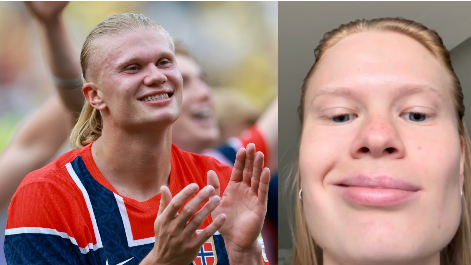 ¿Erling Haaland también es modelo e influencer? La mujer que confundió a las redes