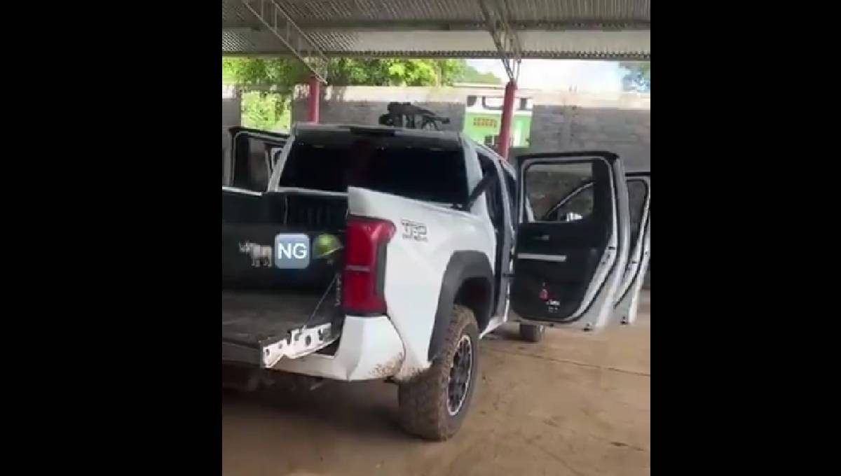 Graban presunto ‘narco vehículo’ en Yuriria