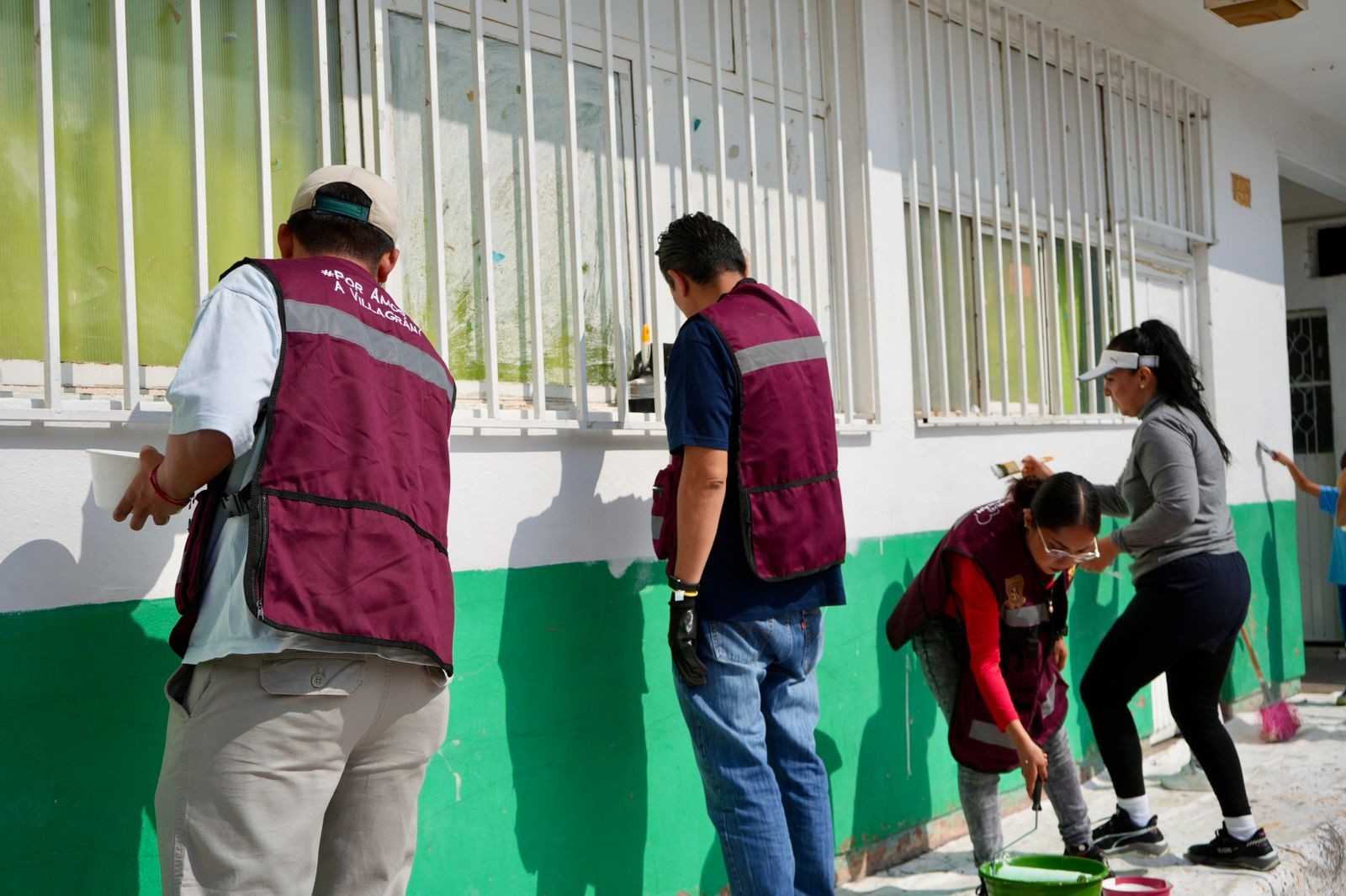 Escuelas de Villagrán podrán acceder al programa de rehabilitación de espacios públicos
