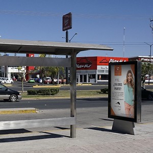 Revisarán convenio de paraderos y mupis en Celaya; buscan modernizar el servicio