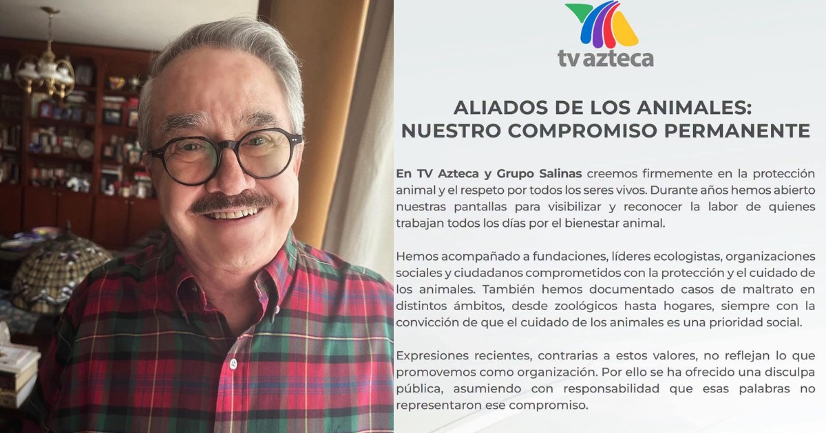 TV Azteca emite disculpa pública tras polémica por comentarios de Pedrito Sola