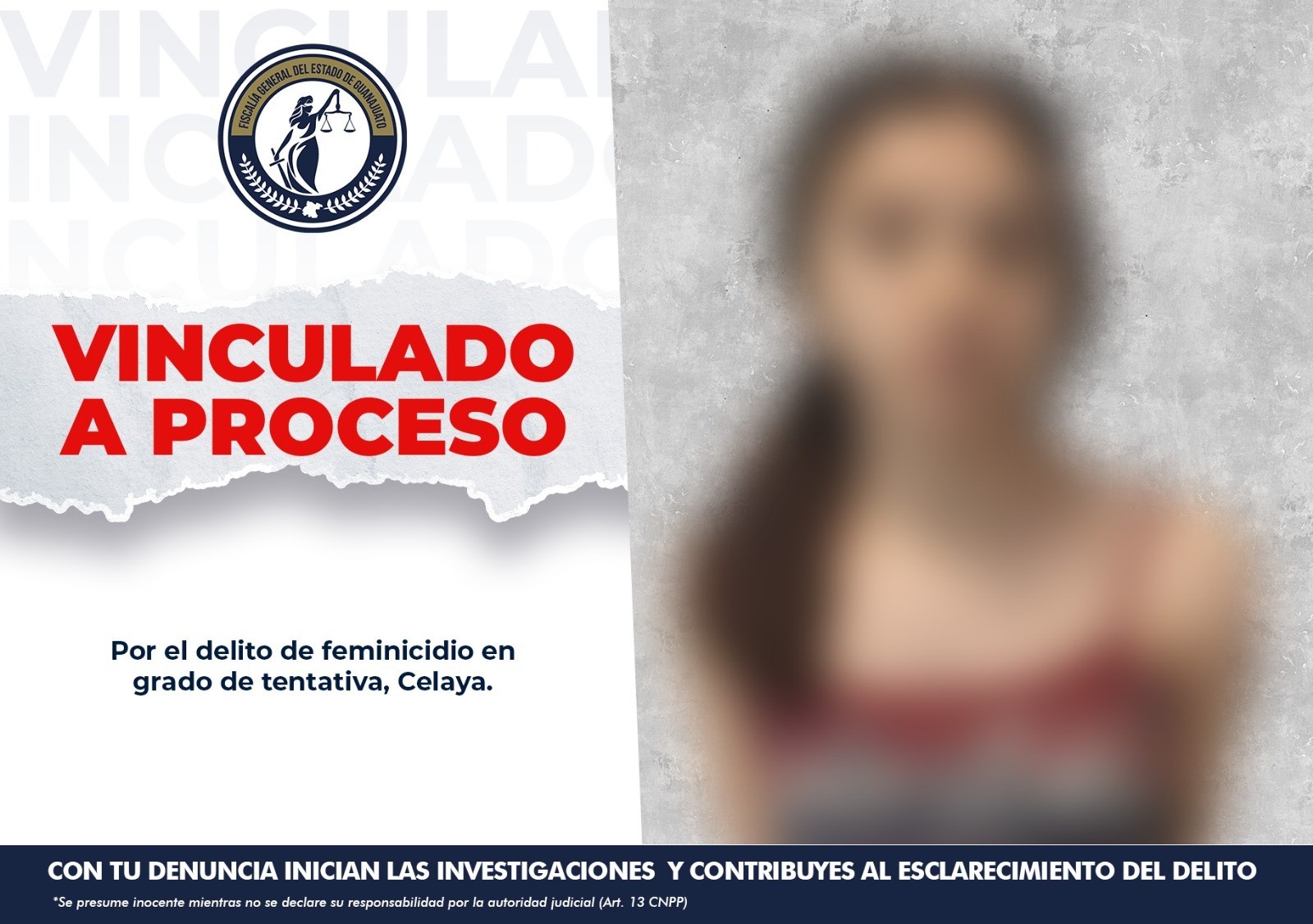 Vinculan a proceso a mujer por ataque con ácido contra joven en Celaya