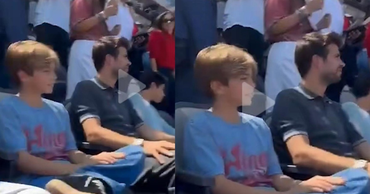 La reacción de Piqué al escuchar una canción de Shakira en la final del Mundial