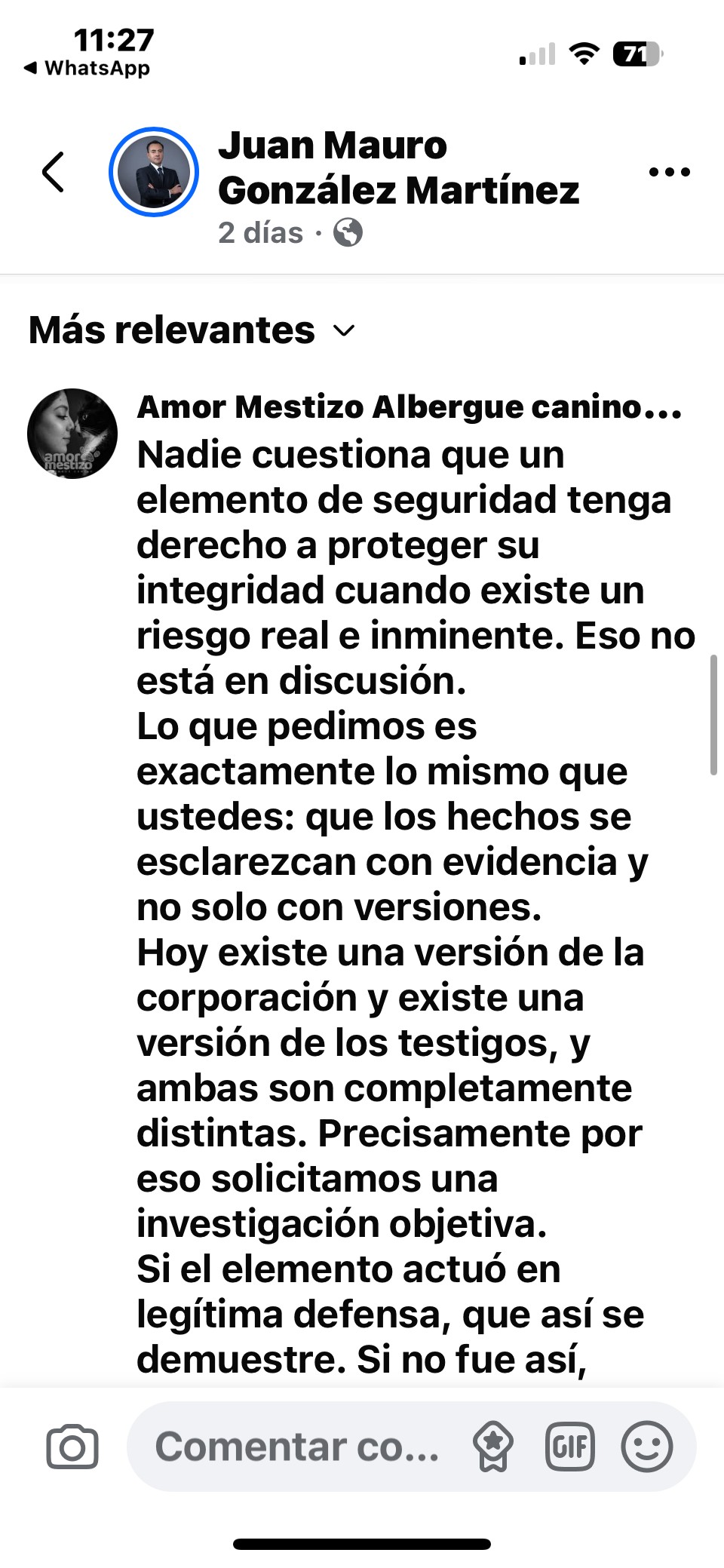 Rescatistas piden investigar muerte de un perro durante operativo de las FSPE en León Rescatistas piden investigar muerte de un perro durante operativo de las FSPE en León