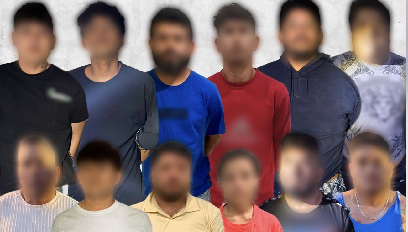 Desarticulan grupo criminal en León; hay 12 detenidos y decomisan arsenal y drogas