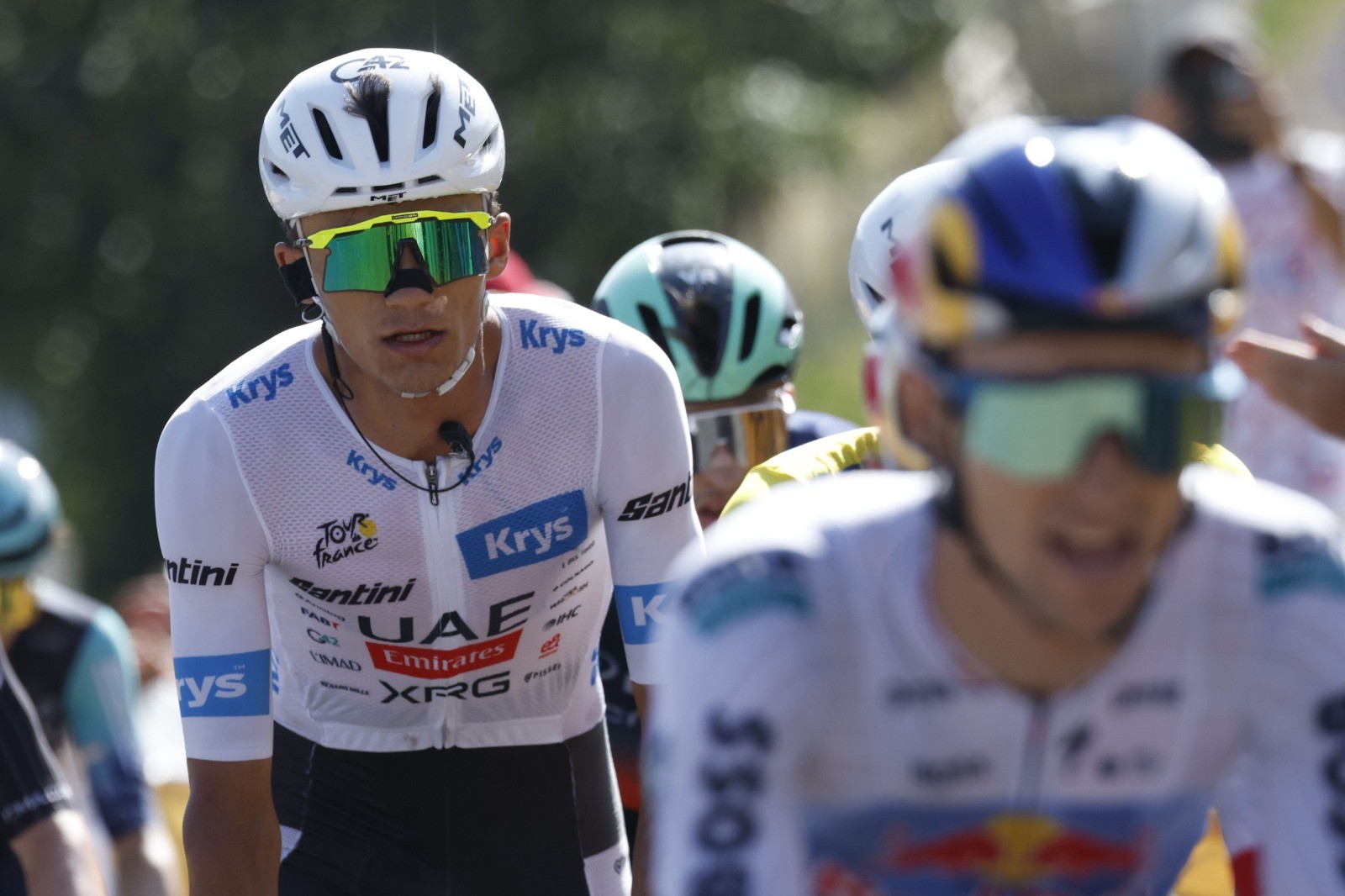 Isaac del Toro conserva el podio y sigue como líder juvenil del Tour de Francia 2026