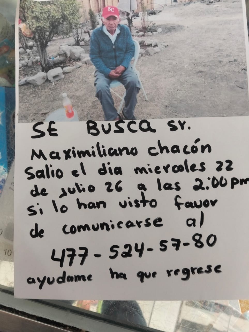 Lo buscan.