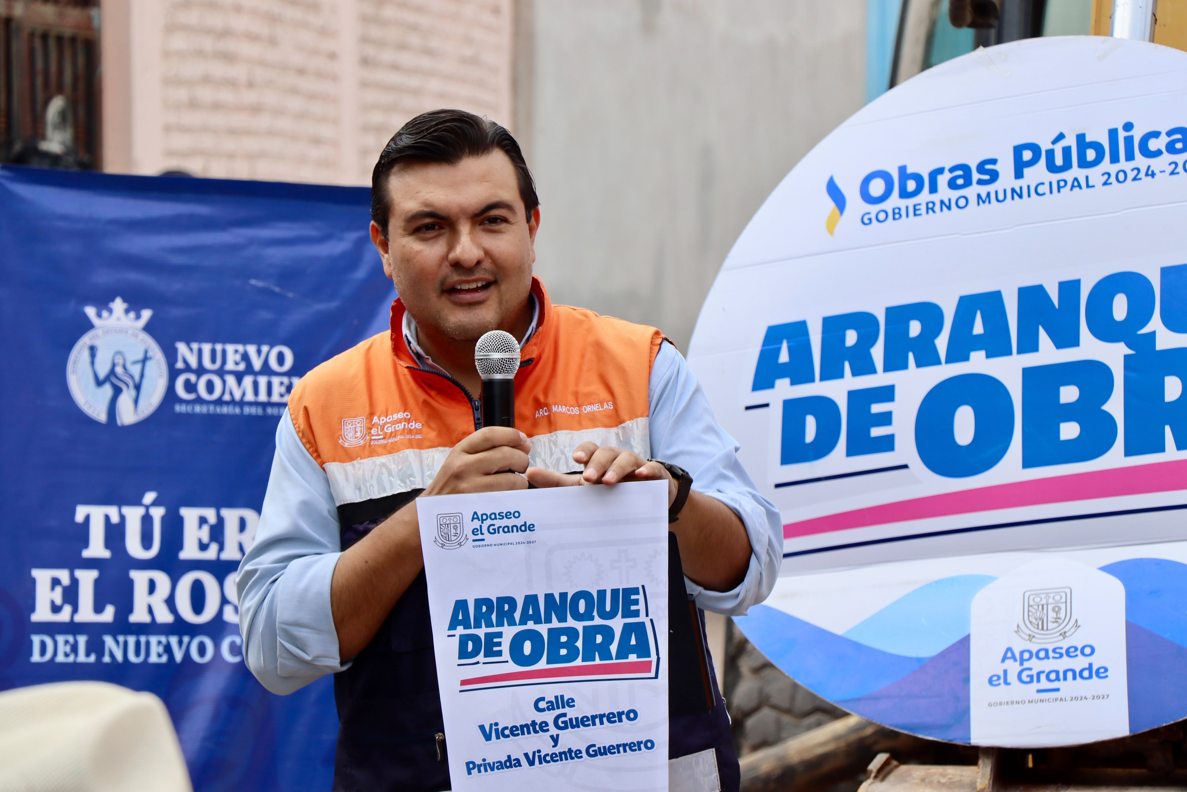 Apaseo el Grande supera los 100 millones de pesos en obras durante 2026