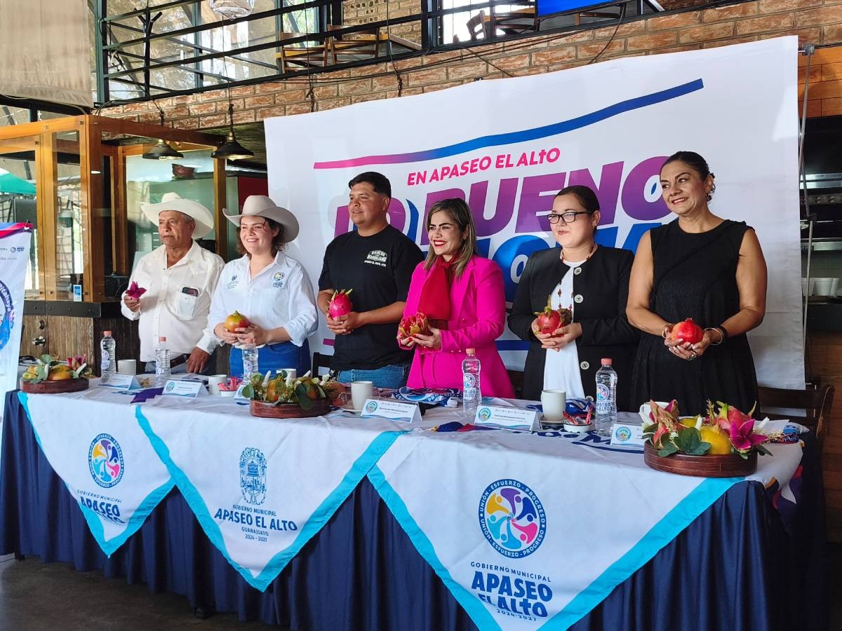 Presentan la décima edición del festival de La Granada y La Pitahaya en Apaseo el Alto