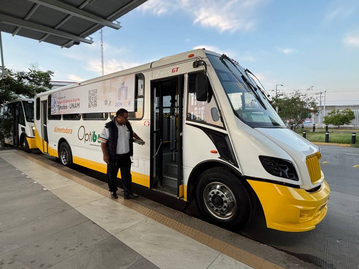 Lanzan ruta exprés de transporte público hacia la ENES UNAM en León