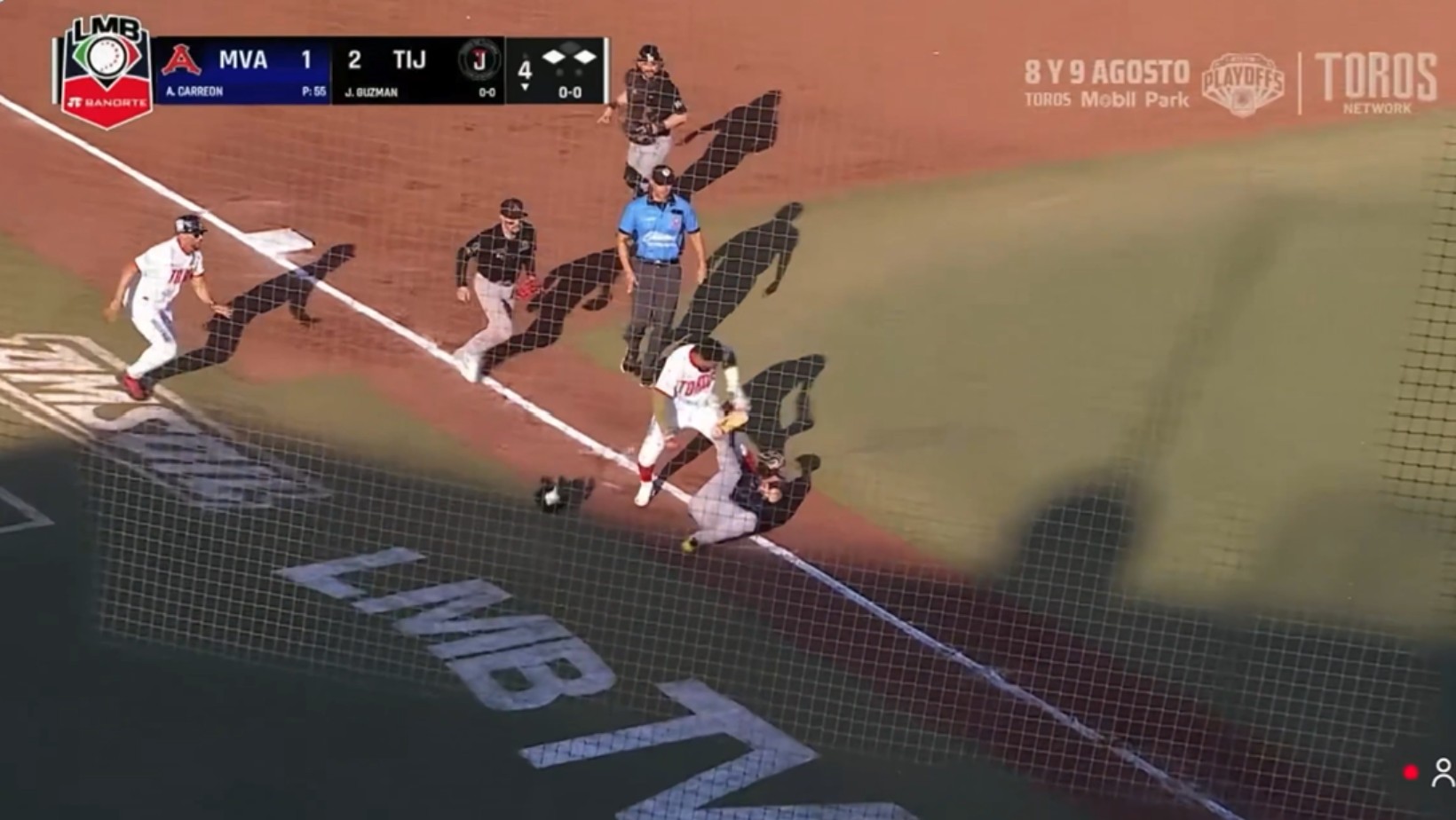 Danry Vásquez recibe suspensión indefinida por agresión en juego de la LMB