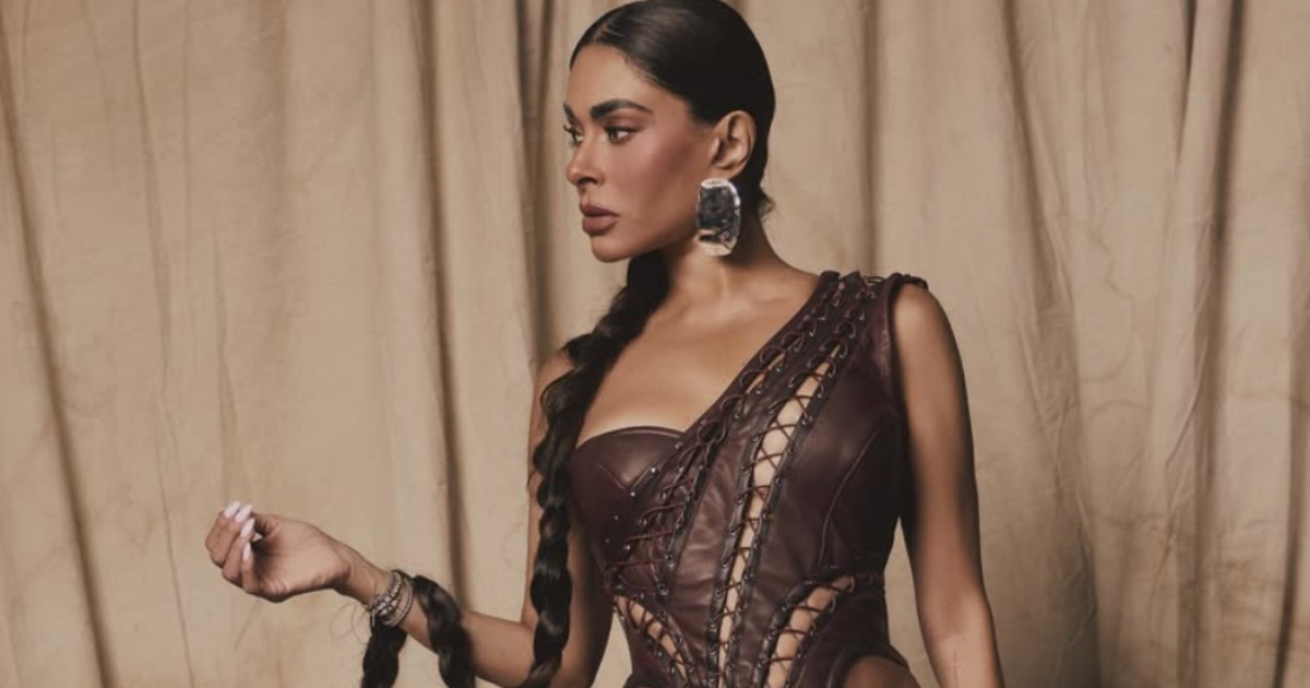 “Es de Lion”: Confunden vestido de Galilea Montijo con piel de animal; era de León, Guanajuato