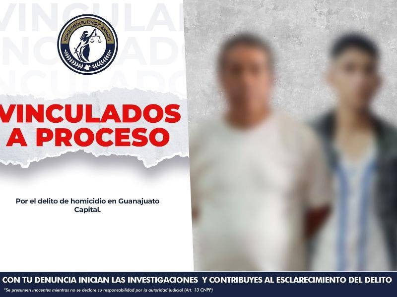 Vinculan a proceso a dos presuntos homicidas en Guanajuato capital
