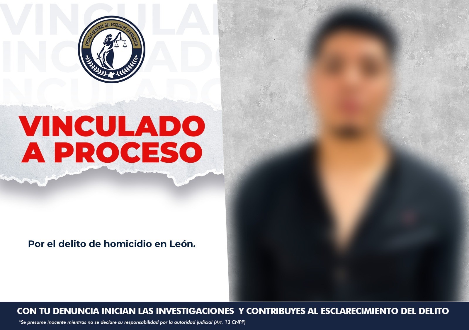 Vinculan a proceso a hombre por homicidio ocurrido en la zona Madero de León