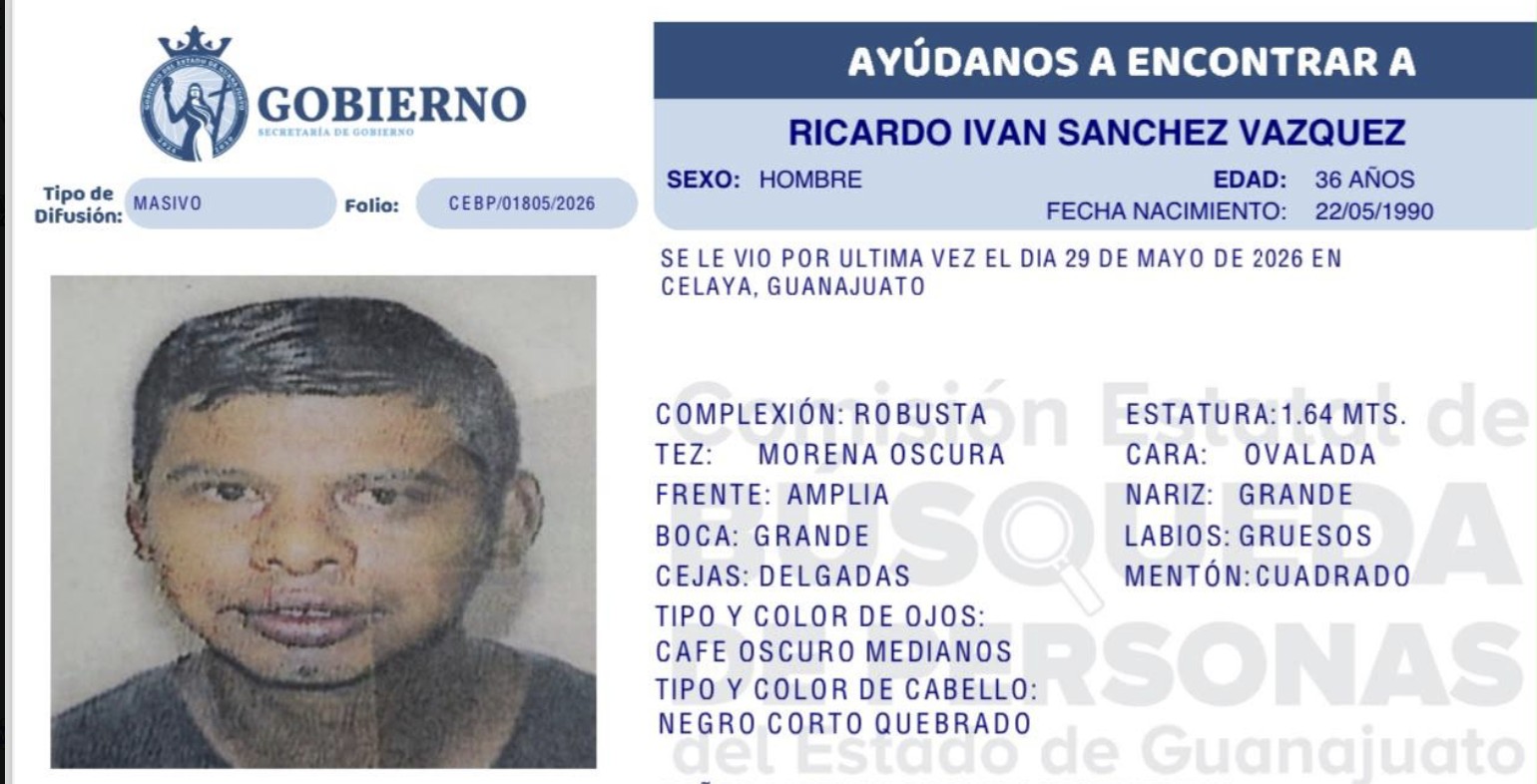 Busca a su hijo desde el 29 de mayo; pide apoyo para localizarlo con vida
