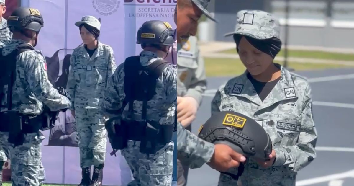 Guardia Nacional cumple el sueño de Ashley, una niña de Irapuato que enfrenta el cáncer
