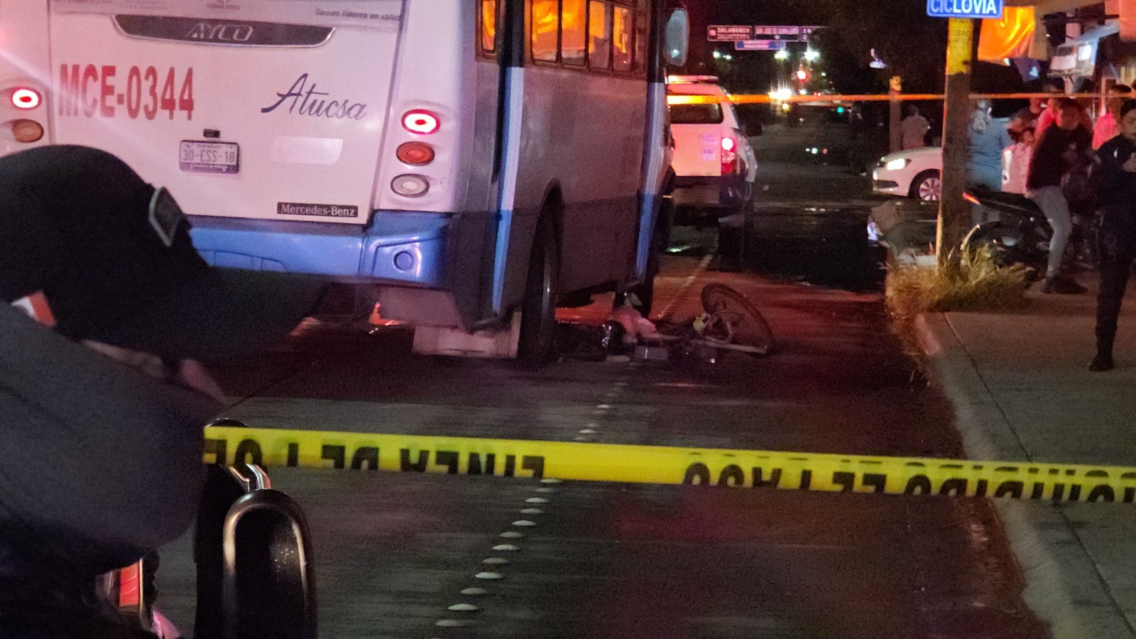Trágico accidente: Ciclista pierde la vida tras ser embestido por un camión en el camino a San José de Guanajuato
