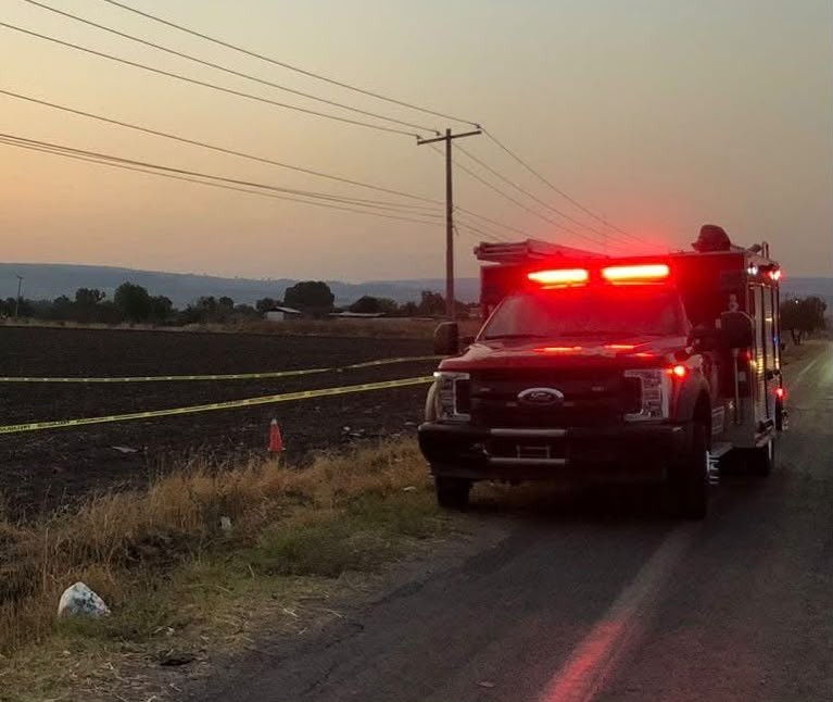 Volcadura de pipa deja un muerto y dos lesionados en la carretera Juventino Rosas-Guanajuato