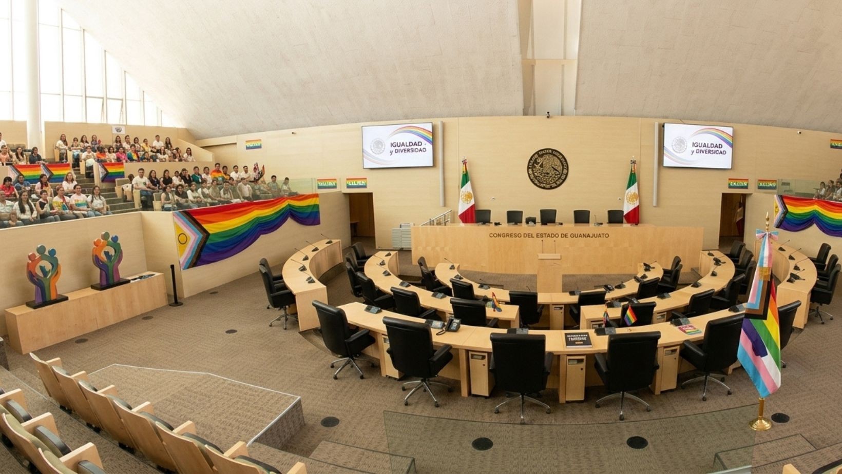 Congreso de Guanajuato pide avances sobre diversidad sexual y de género