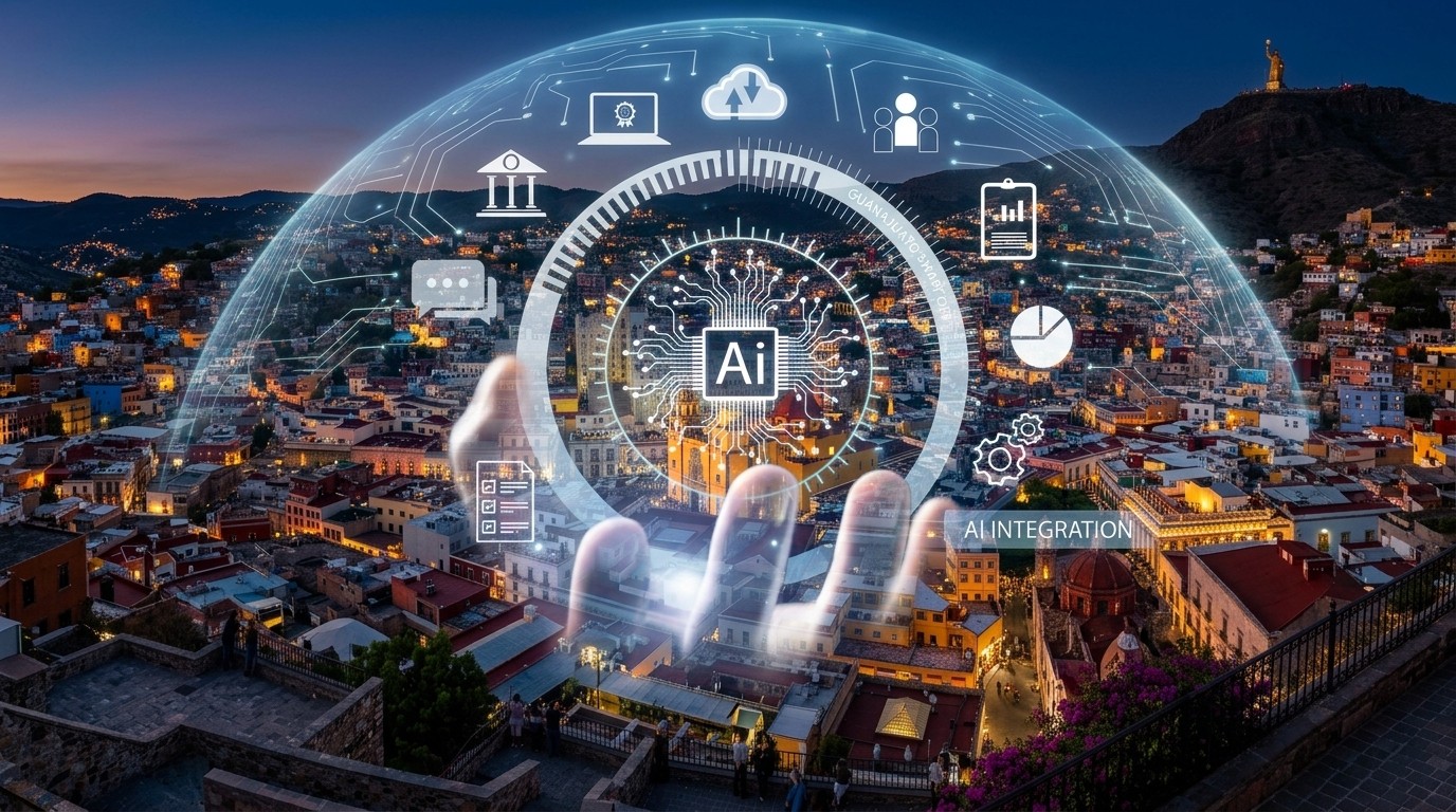 Guanajuato alista 200 mil apoyos para formación en inteligencia artificial