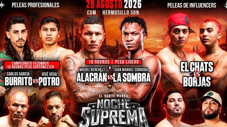 Balacera e incendio en el CUM de Hermosillo obligan a suspender función de boxeo