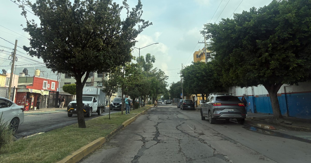 Entre baches y grietas, así luce el bulevar Carranza en León Entre baches y grietas, así luce el bulevar Carranza en León