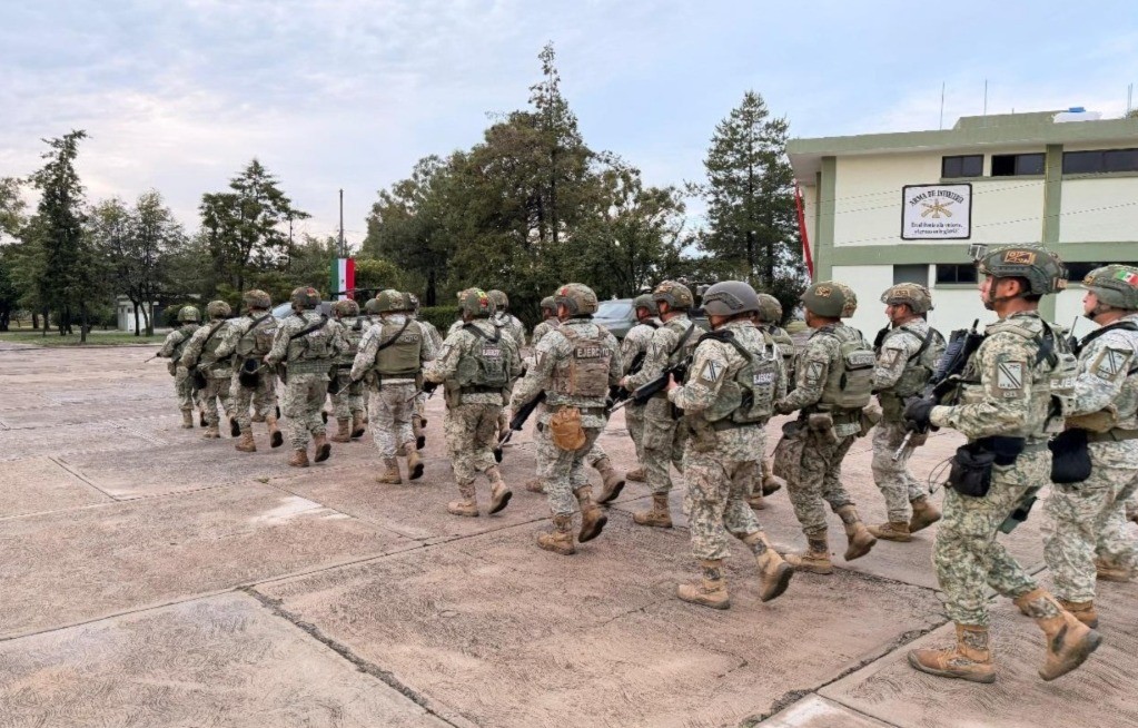 Llegan 600 elementos del Ejército a Guanajuato para reforzar la seguridad