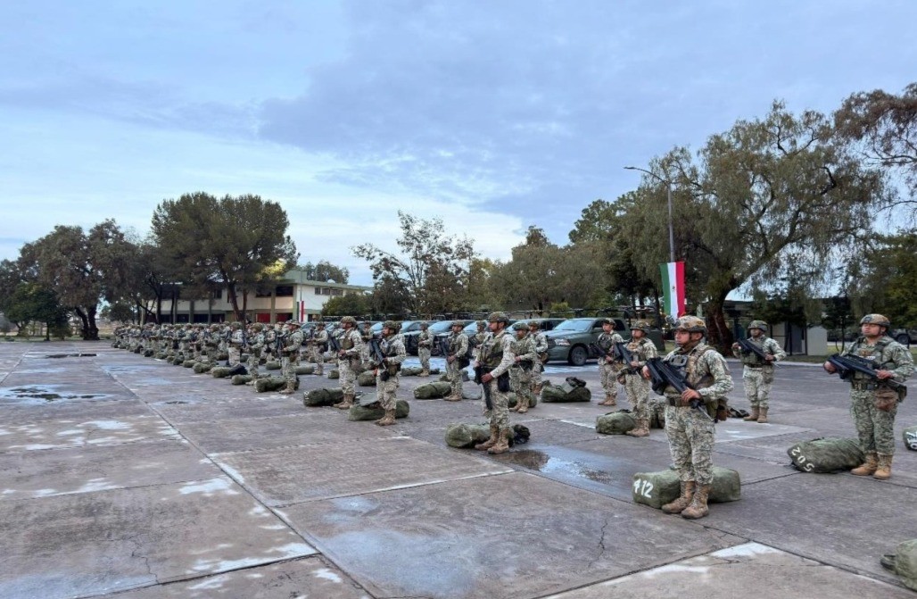 Llegan 600 elementos del Ejército a Guanajuato; reforzarán la seguridad en León e Irapuato