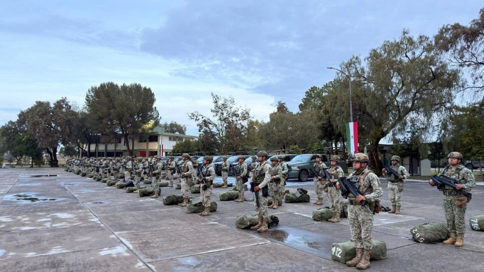 Los 600 elementos del Ejército reforzarán la seguridad en Guanajuato por las fiestas patrias