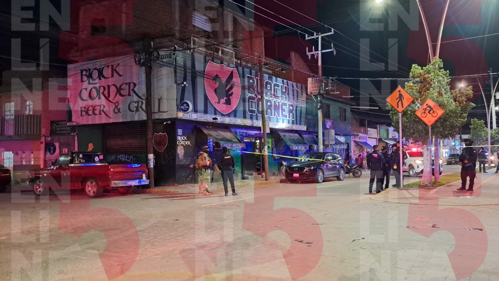 Ataque armado en bar de la zona Centro deja dos muertos y tres heridos