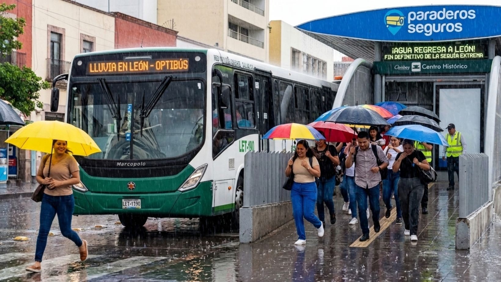 Lluvias elevan el nivel de la presa El Palote en León este 2026