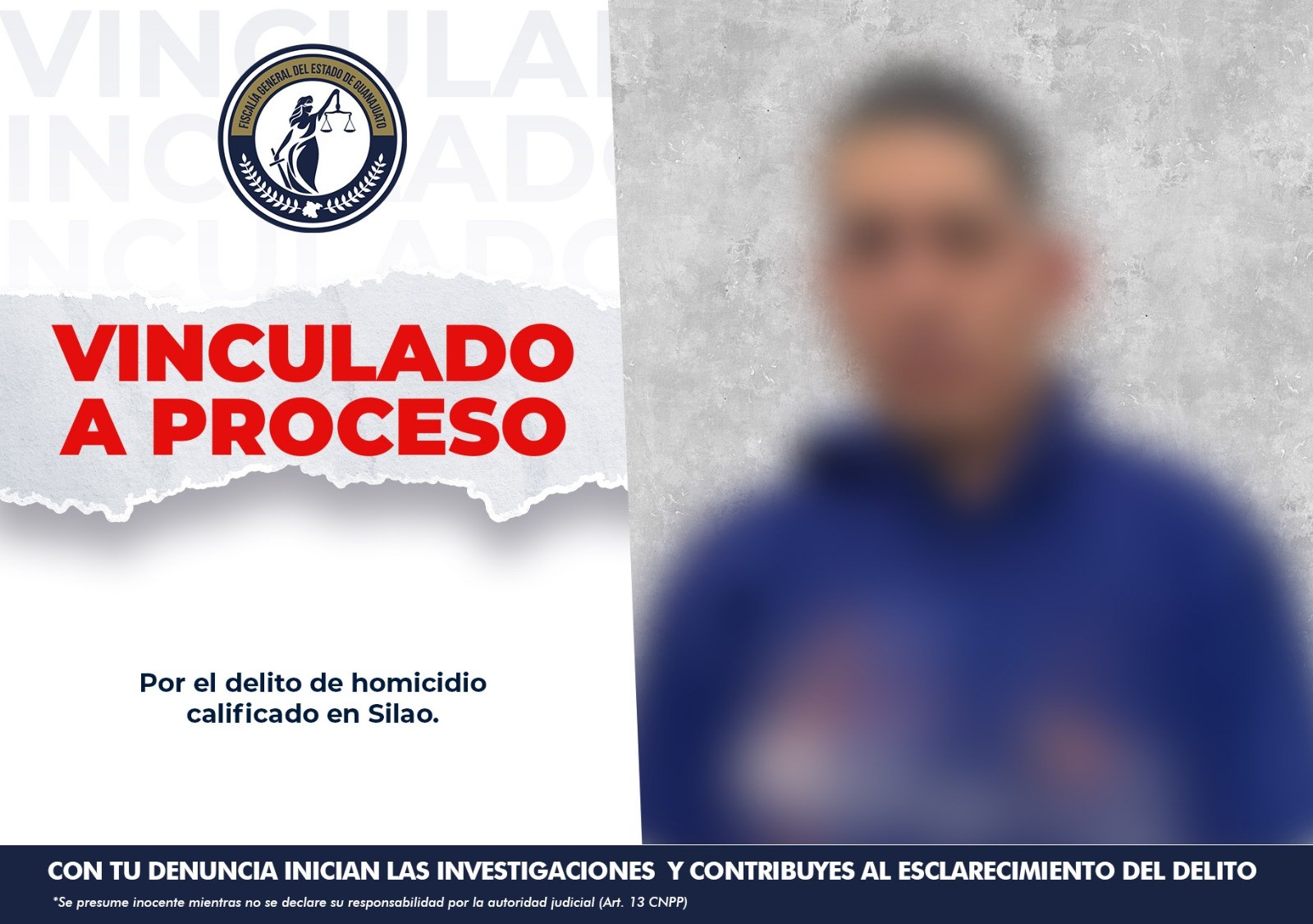 Vinculan a José Luis “N“ por matar a un hombre con una espada en Silao