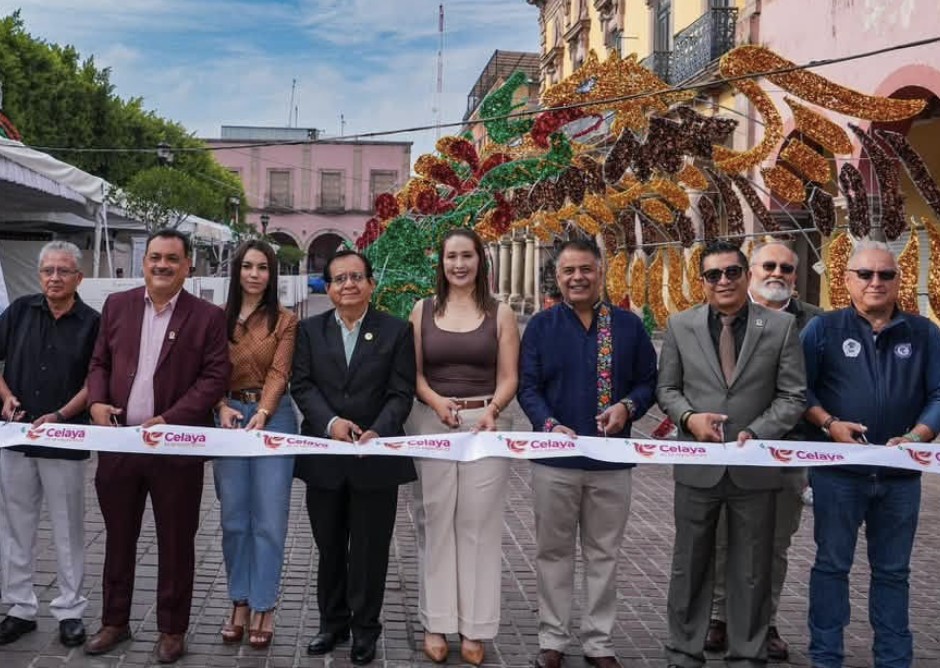 Adornos patrios instalados en el Centro Histórico de Celaya costaron más de 637 mil pesos
