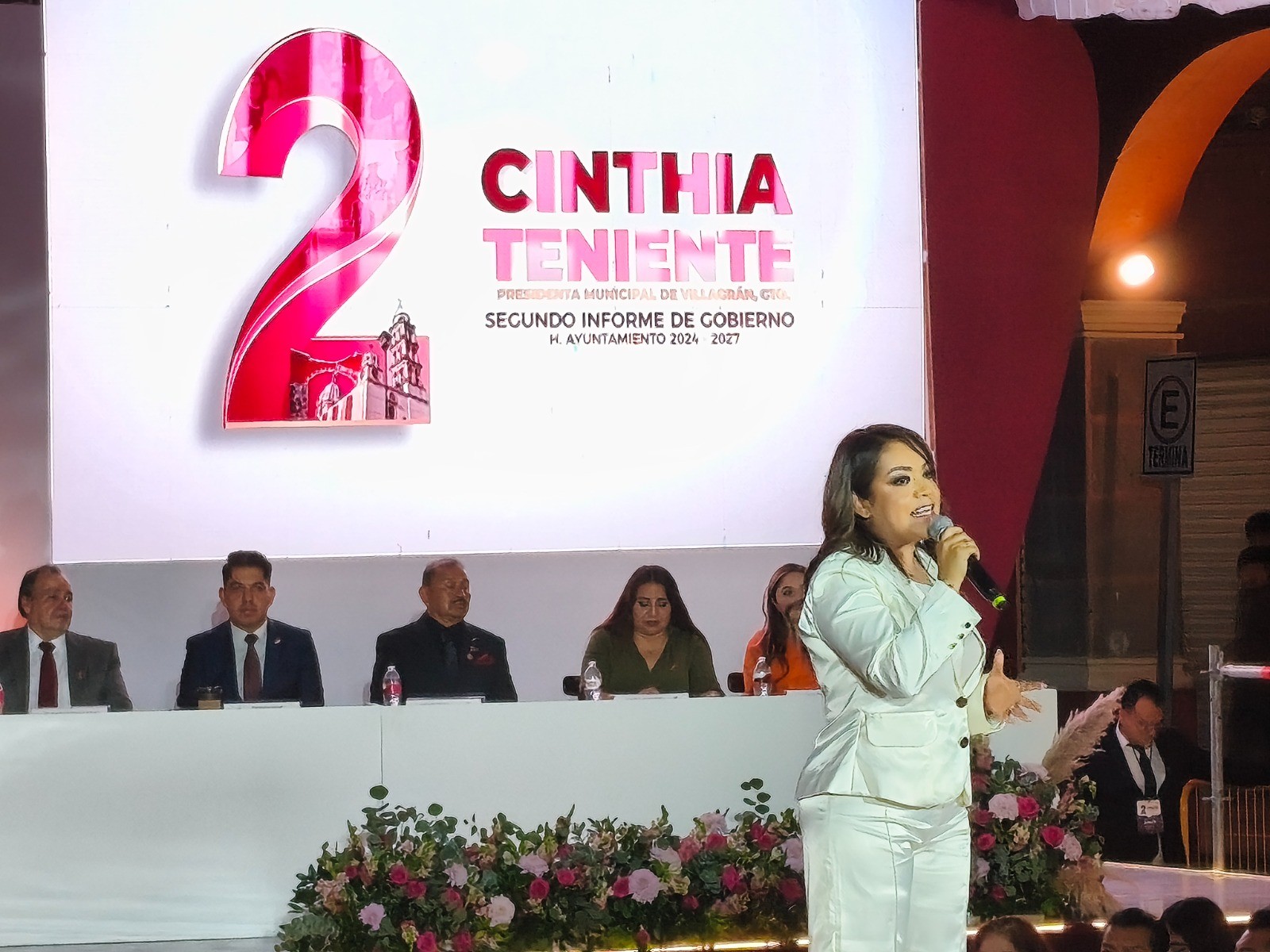 Cinthia Teniente destaca inversión de 67 millones de pesos en obra pública durante su segundo año de gobierno
