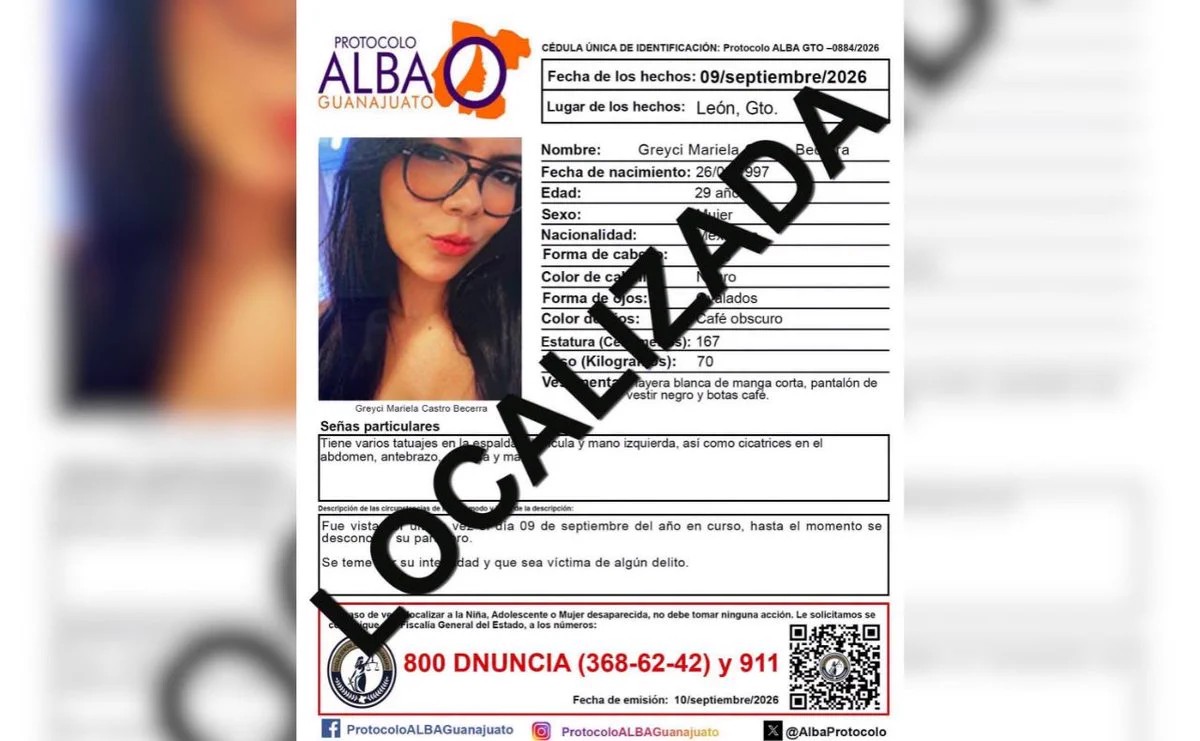 Localizan sin vida a joven leonesa tras dos días de búsqueda