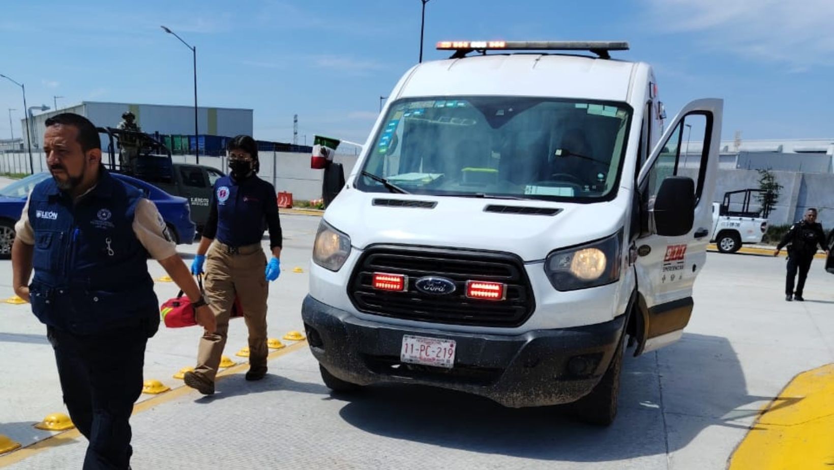 Guardia resulta herido tras asalto en Parque Industrial Urban de León