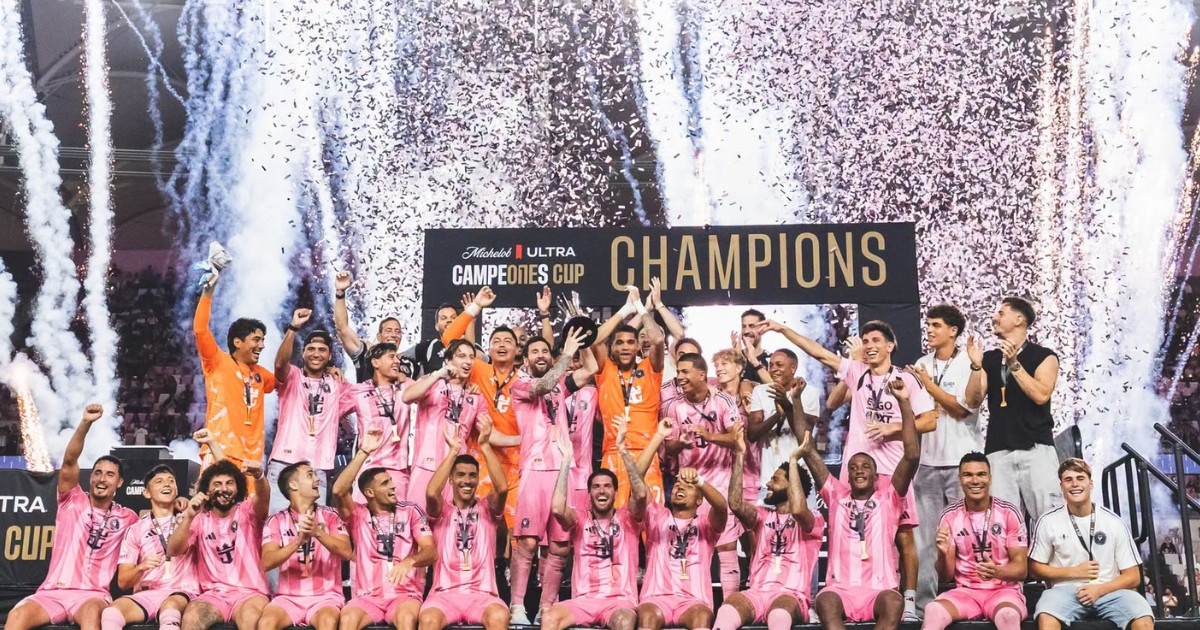 Inter Miami vence a Cruz Azul y se corona en la Campeones Cup