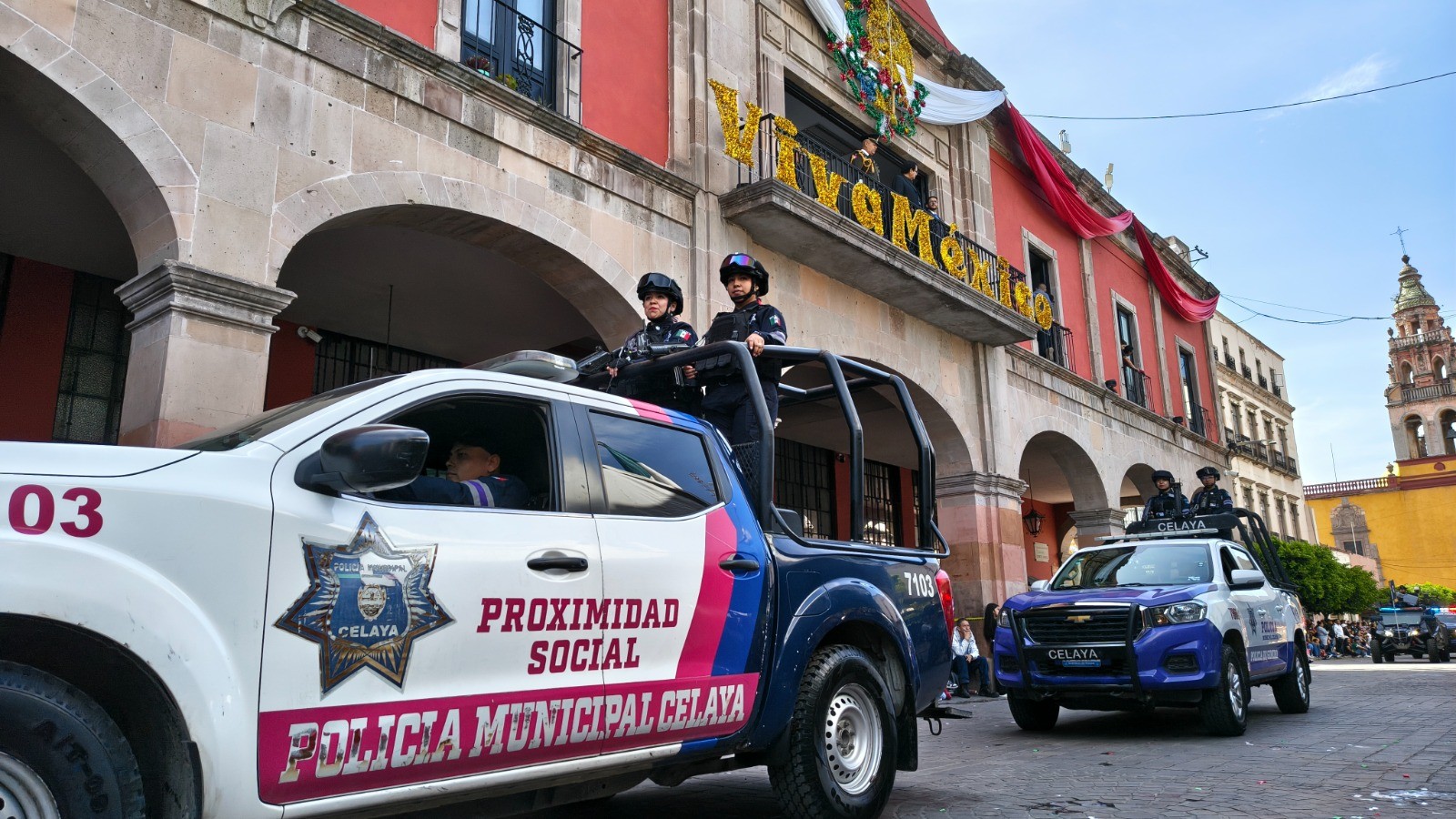 Participan 4 mil 652 personas en desfile de Independencia en Celaya
