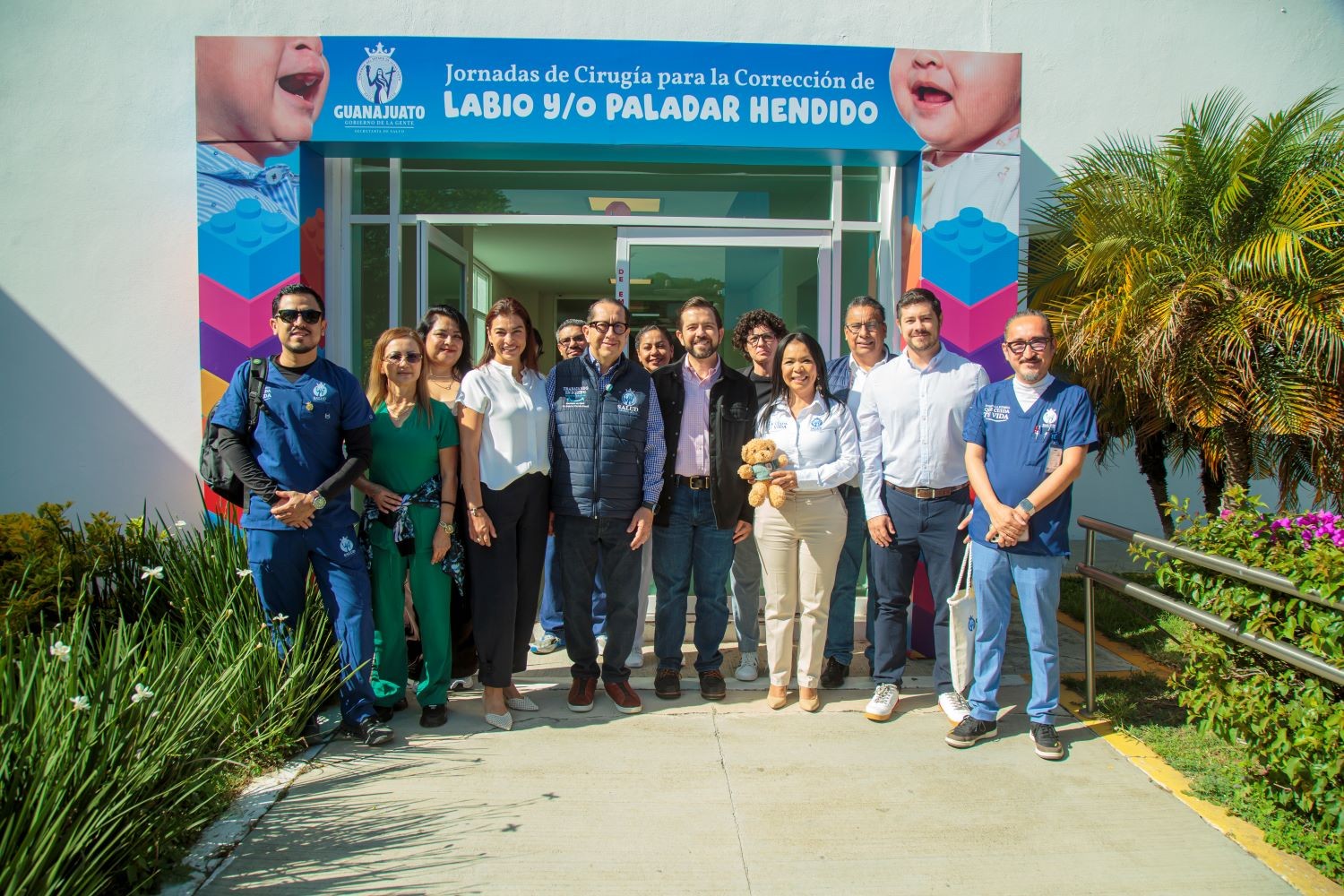 Salud Guanajuato inicia jornada quirúrgica para menores con fisura labio palatina