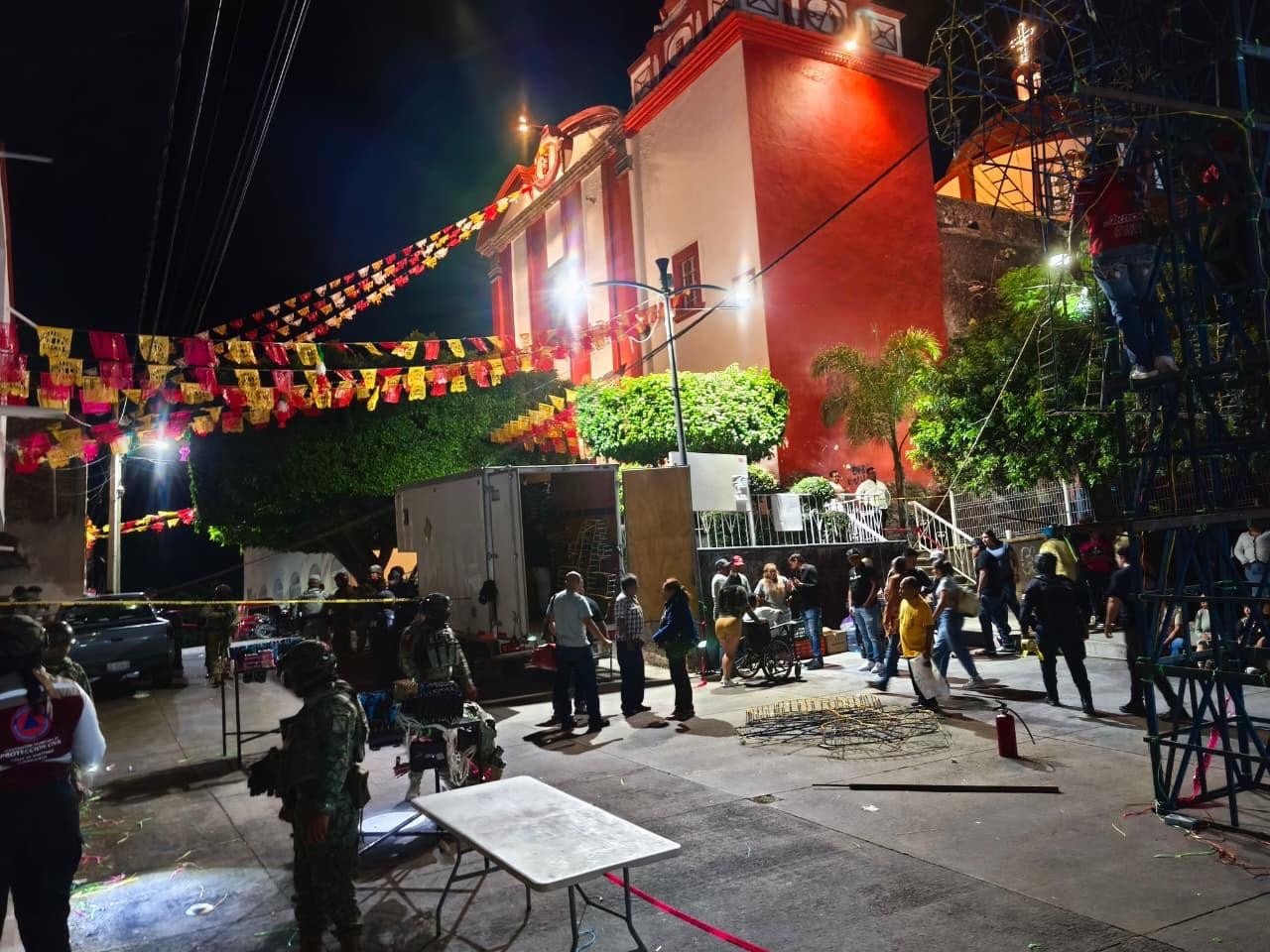 Asesinan a mujer danzante afuera de una iglesia durante fiesta patronal