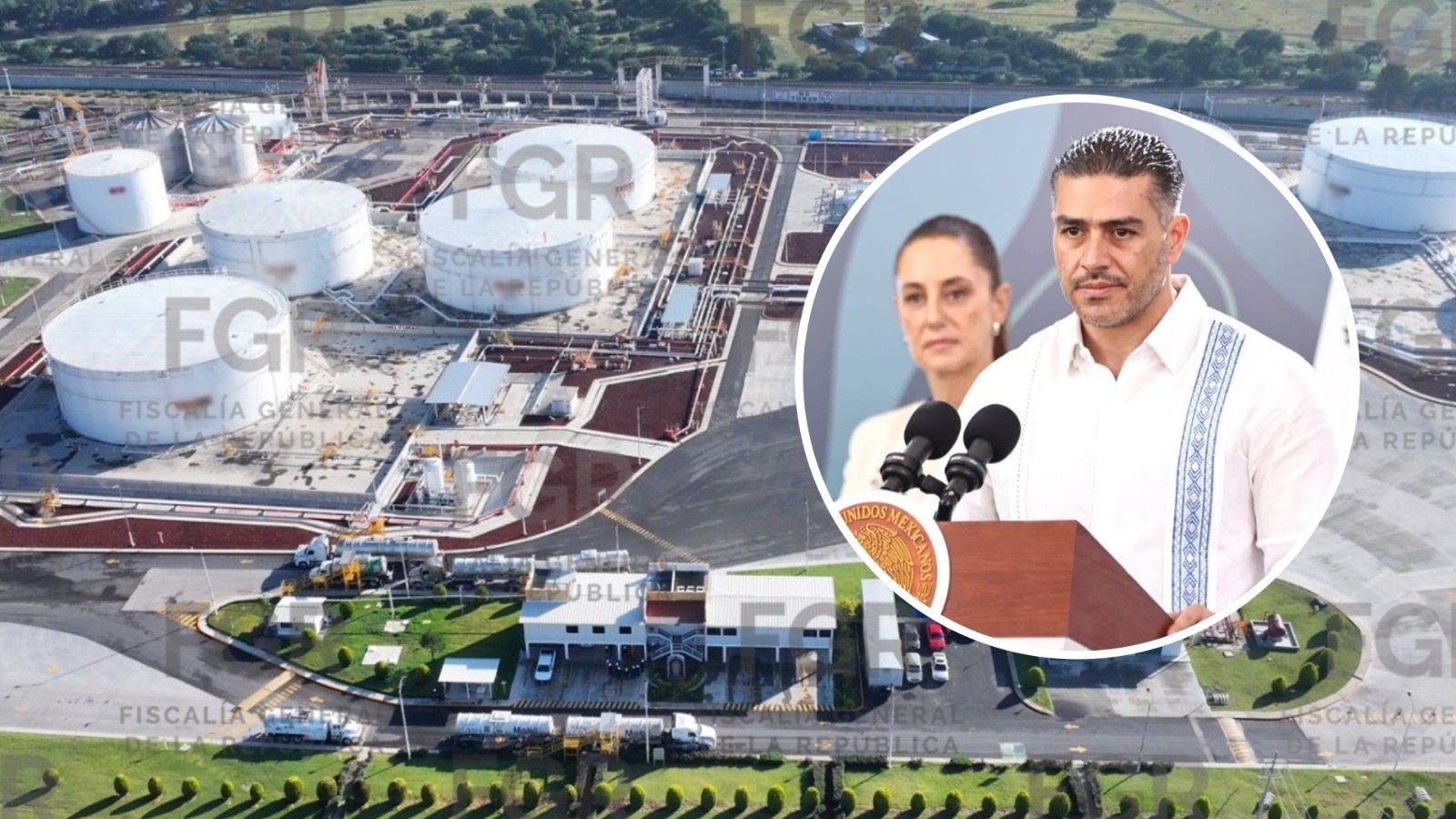 Harfuch confirma destitución del delegado de la FGR en Guanajuato por anomalías en operativo de combustible