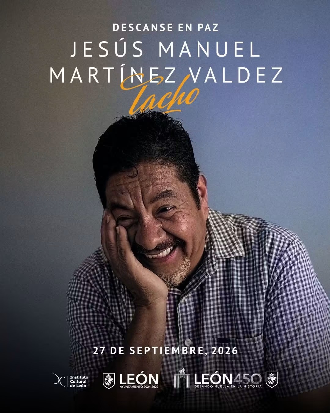 Muere “Tacho”, querido maestro de teatro que formó a generaciones en León