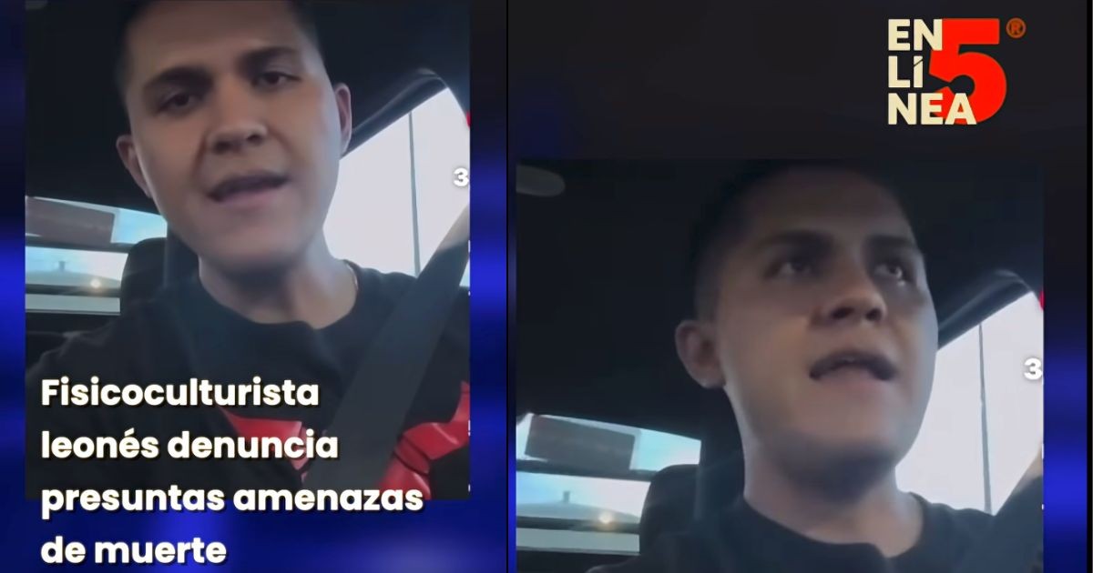 Fisicoculturista denuncia amenazas de muerte en su propio negocio en León