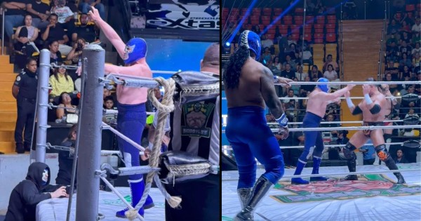 Blue Demon Jr. se despide de León con una noche especial en el Palenque de la Feria