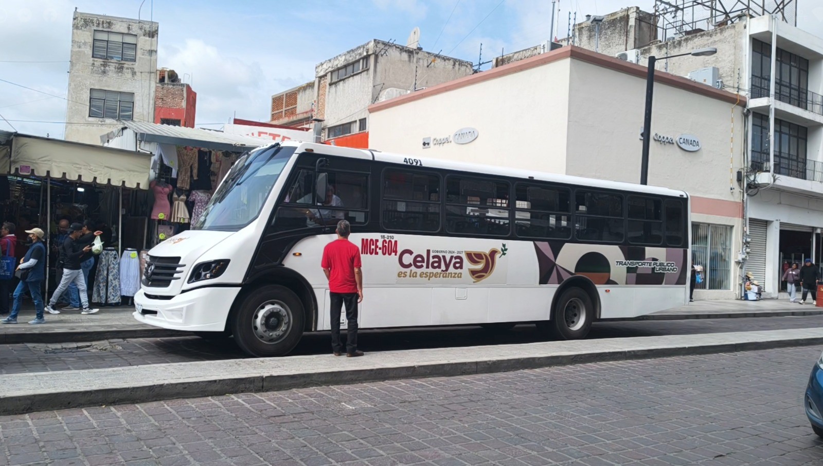 Prueban nueva ruta de transporte Olivos-Centro en Celaya