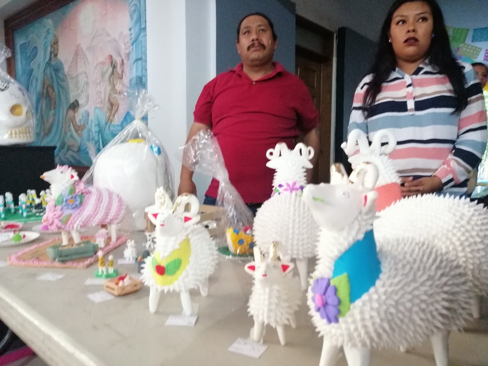 Amplían feria del alfeñique en Cortazar para apoyar a artesanos