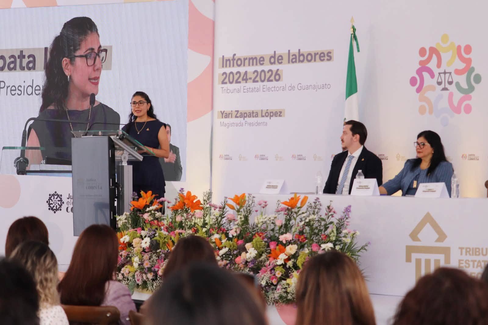 “Conocimiento es poder”: Rinde Yari Zapata su último informe como presidenta del TEEG