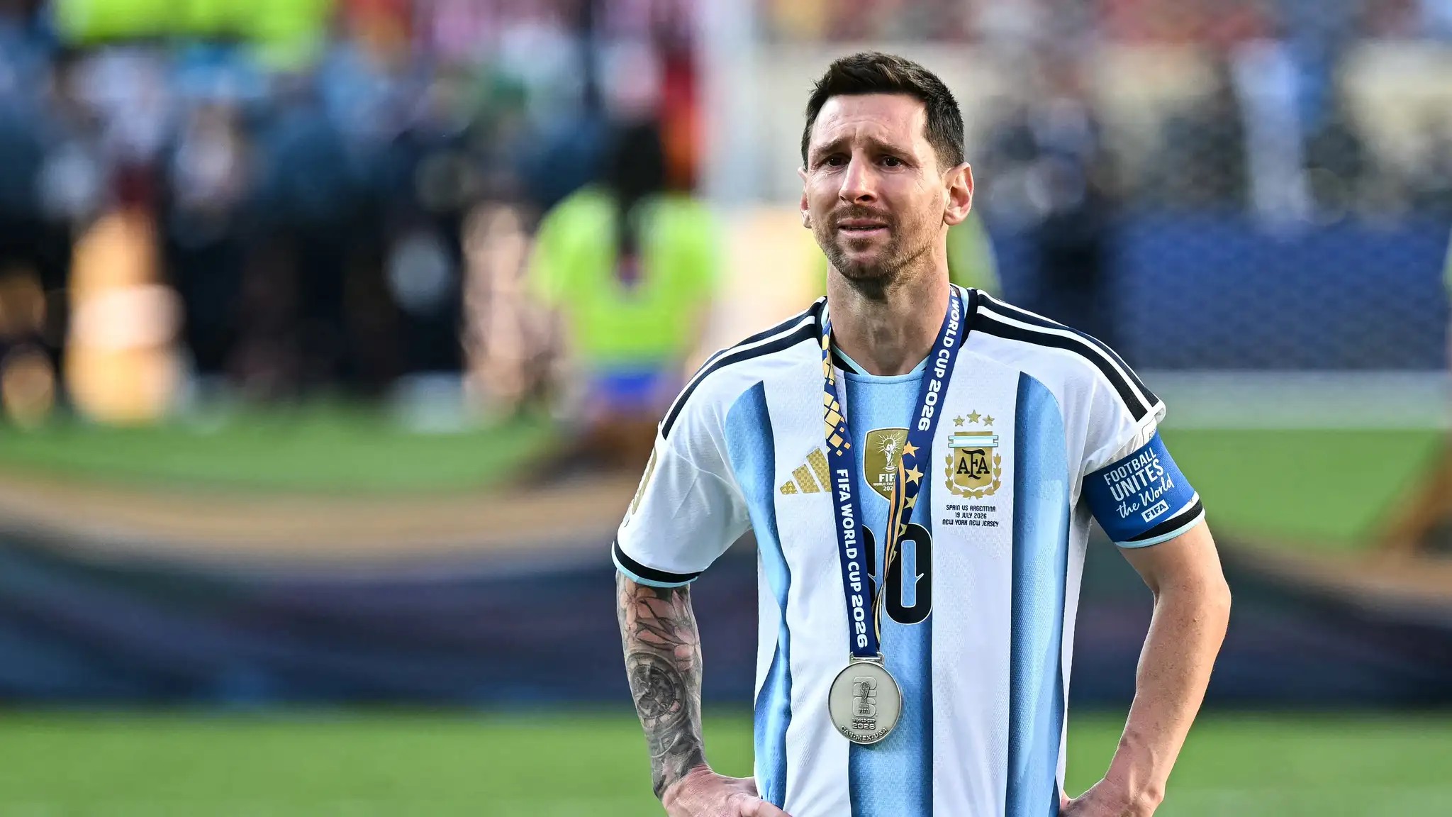 Messi vive su última noche con Argentina: el adiós del capitán en el Monumental