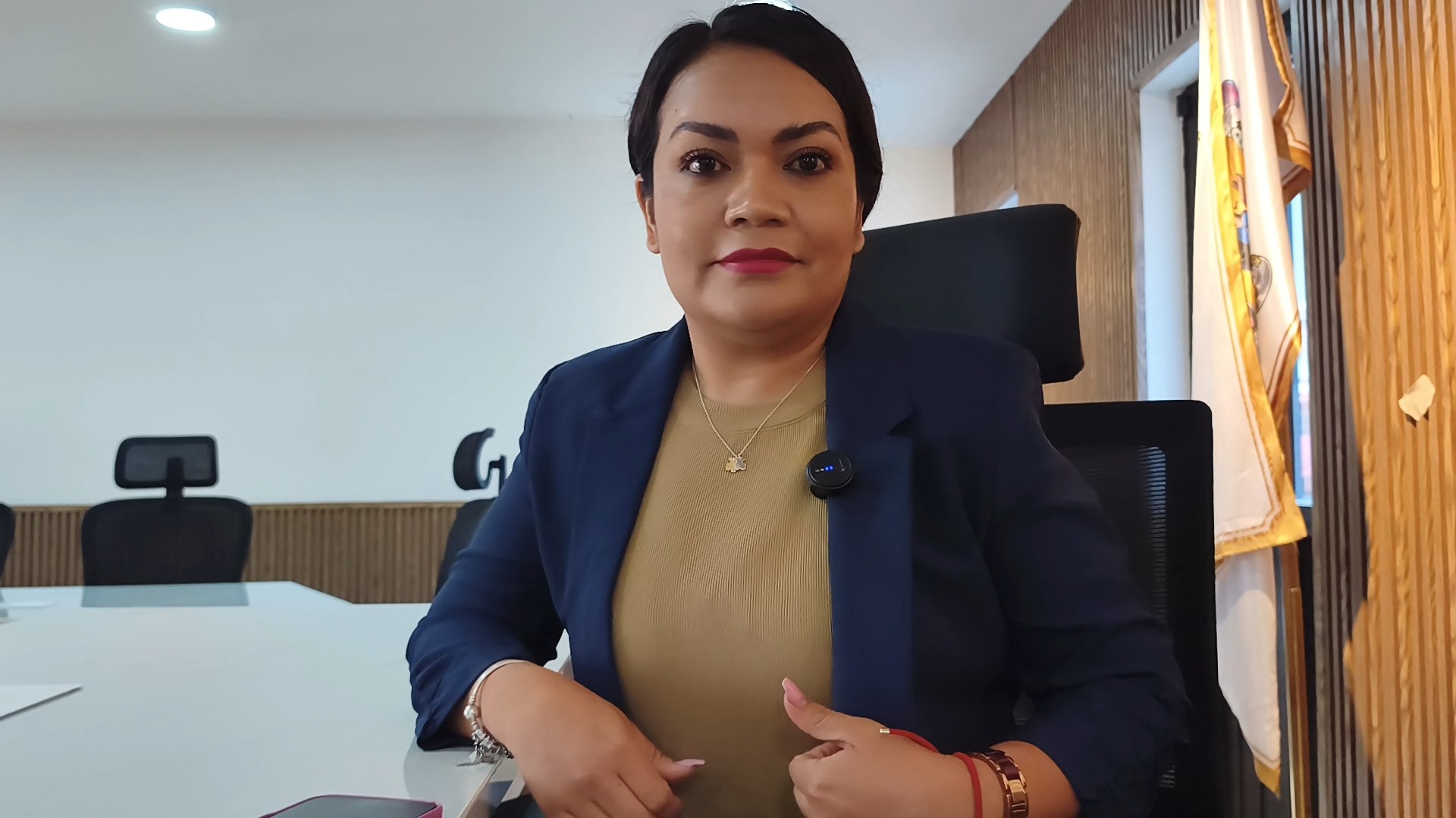 Confirma Alcaldesa Cinthia Teniente intención de reelegirse en Villagrán