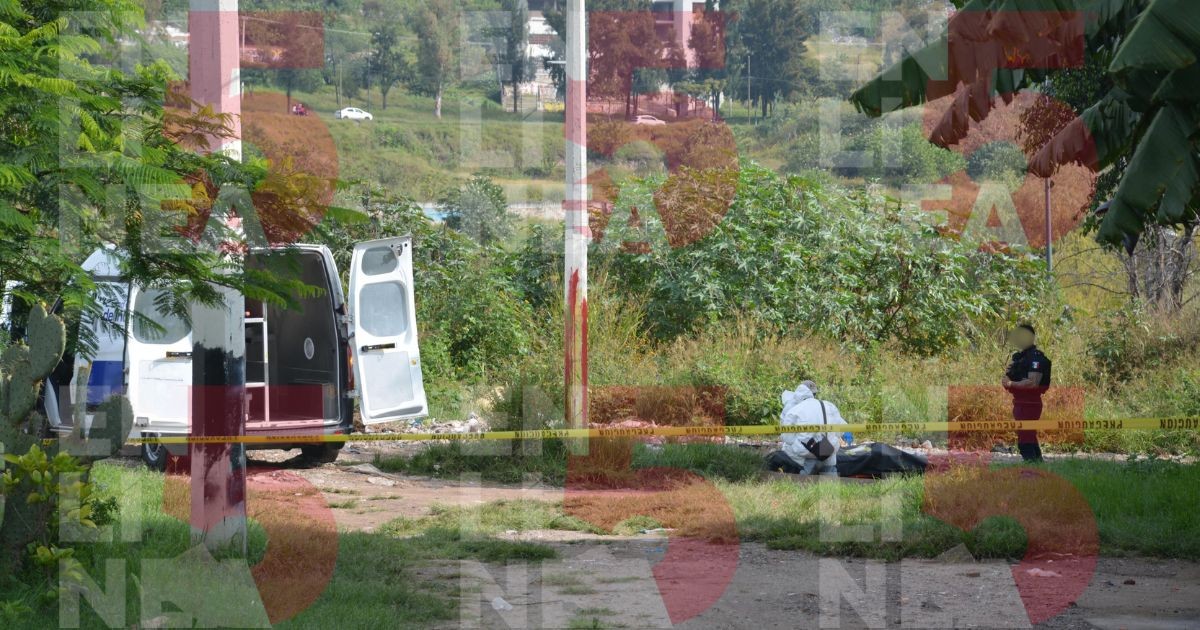 Encuentran cuerpo envuelto en una cobija en la colonia Piletas III, en León Encuentran cuerpo envuelto en una cobija en la colonia Piletas III, en León
